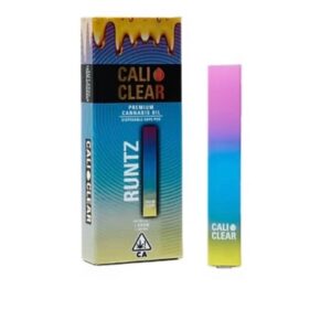 Cali Clear Runtz - 1G THC All-In-One Disposable - Indica