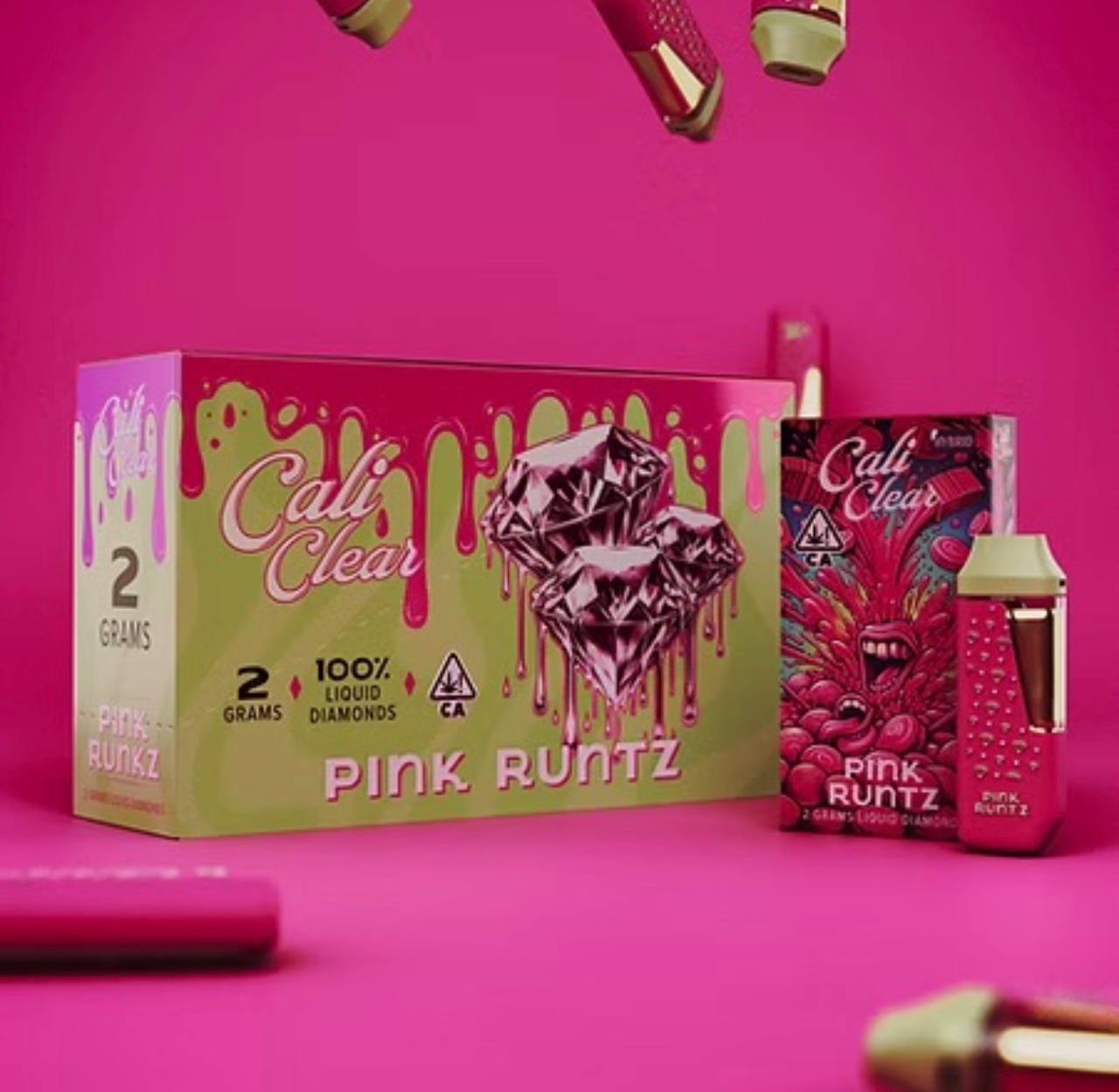 Pink Runtz - 2G Liquid Diamonds Disposable - Hybrid